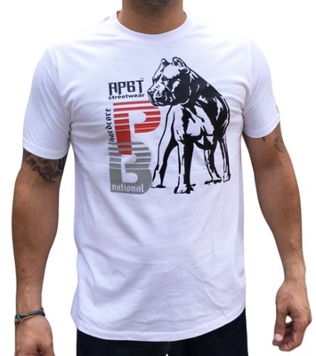 T-shirt Man APBT Streetwear PIT BULL  ICON  (S-5XL)