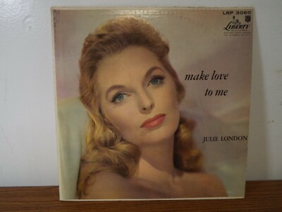JULIE LONDON MAKE LOVE TO ME CHEESECAKE 1957 JAZZ VOCALIST LP