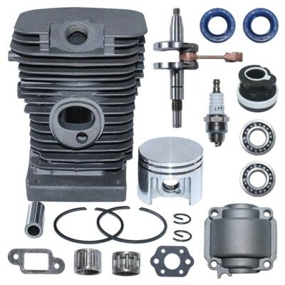 Kit Pistone E Albero Motore Per Motosega STIHL MS170/MS180/018 - Cilindro 38mm, Include Guarnizioni, Candela, Cuscinetti