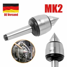 Mitlaufende K&ouml;rnerspitze Zentrierspitze Rollk&ouml;rner MK2 Kegel Spitzen Drehbank