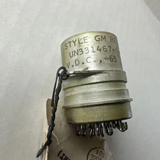Union Switch Signal . Style GM relay. UN 331467-08. Blue Bead 26.5 VDC