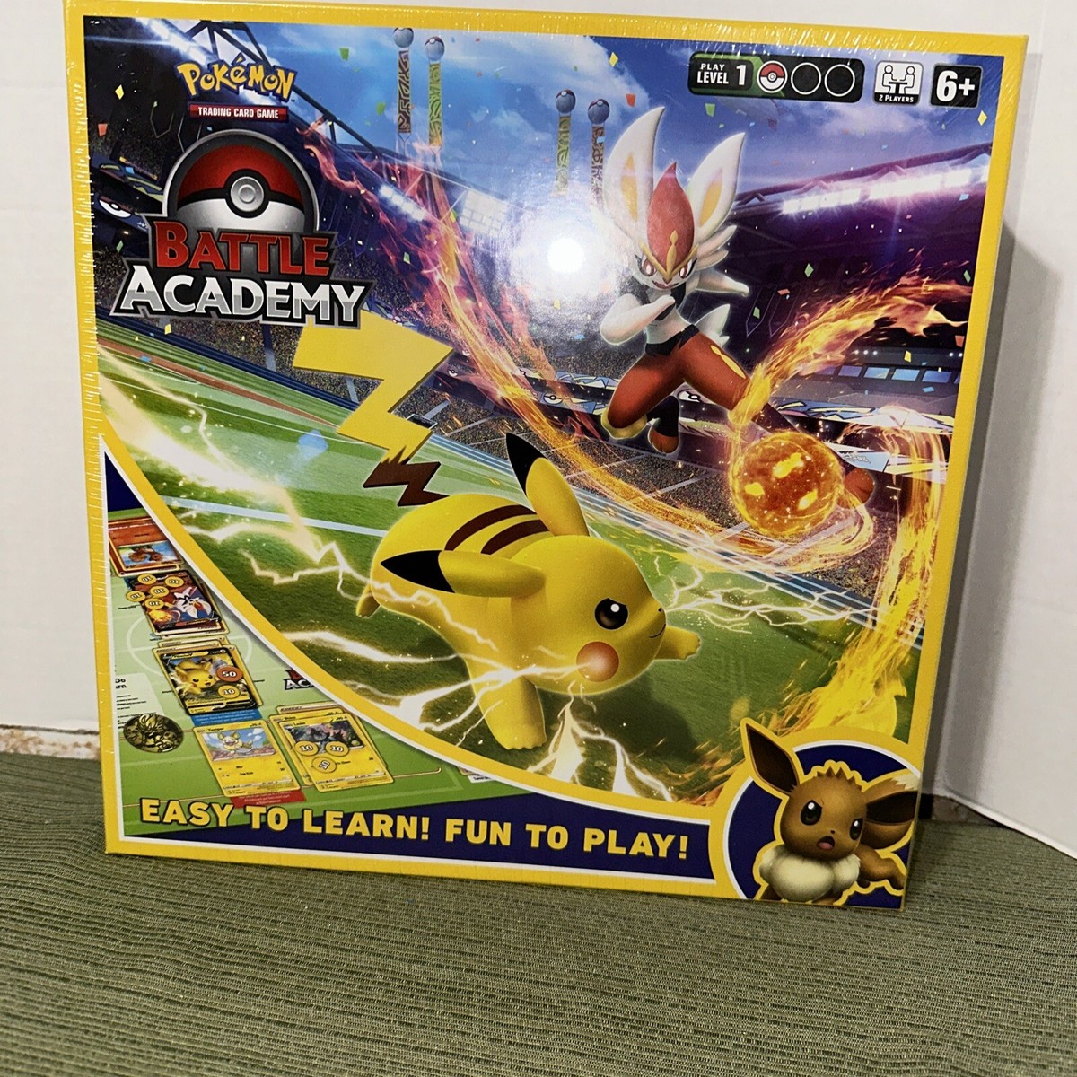 Pokemon Trading Card Game: Pokemon Battle Academy Board Game SEALED NEW