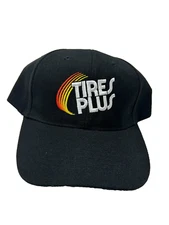 Tires Plus Auto Repair Hat Cap Strapback Black B2 C