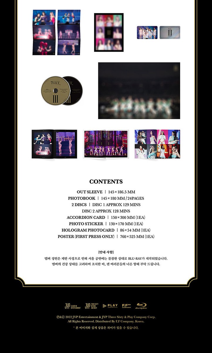 TWICE 4TH WORLD TOUR Ⅲ IN SEOUL BLU-RAY/2 DISC+Photo Book+2