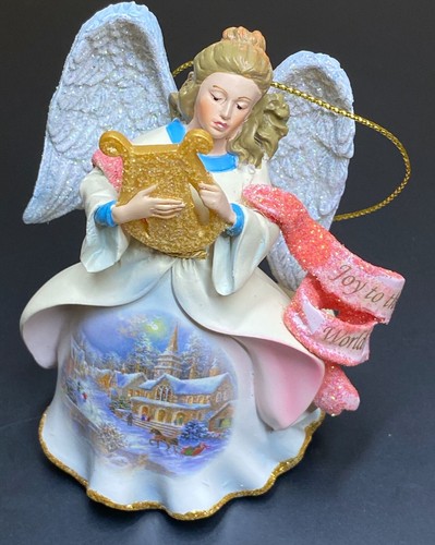 Danbury Mint Heavenly Angel Christmas Ornament M8I New No Box - 第 1/3 張圖片