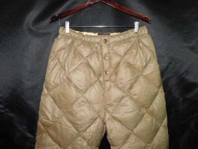 パンツ 80s eddie bauer quilting dawnpants Vintage Eddie Bauer L Brown Quilted Down Pants Insulated