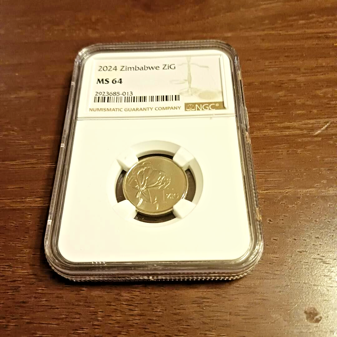 2024 Zimbabwe 1 ZiG Coin MS 64 | eBay