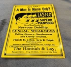 Vintage Tin Sign Las-I-Co See Description