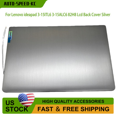 For Lenovo ideapad 3-15ITL6 3-15ALC6 82H8 Lcd Back Cover Silver