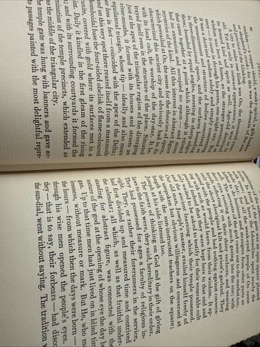 Joseph in Egypt Thomas Mann Volume 2 1938 6th Printing Hardcover - Picture 6 of 8