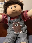 Cabbagepatch Hm9 1986 Brown and Hazel Eyes with Custom Outfit Great Vintage Cond