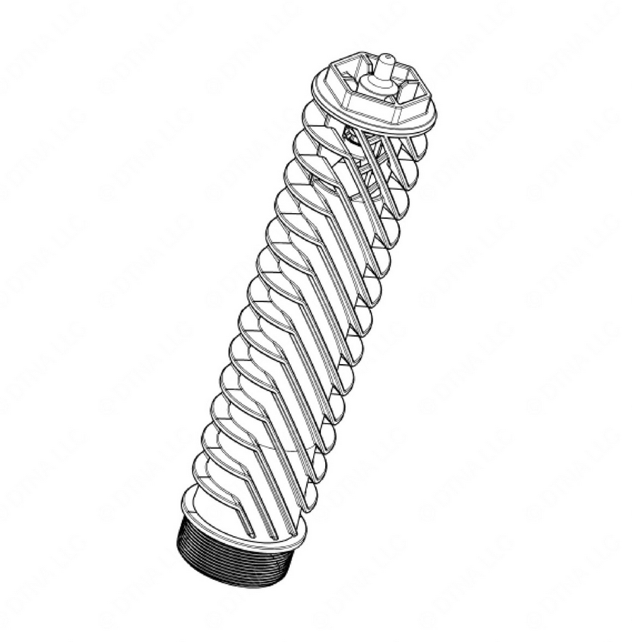 [在庫処分セール中]テスラインテグラルフレッシャーΩ OEM DDE A4721860095 SUPPORT OIL FILTER INSERT STAND PIPE COOLAND