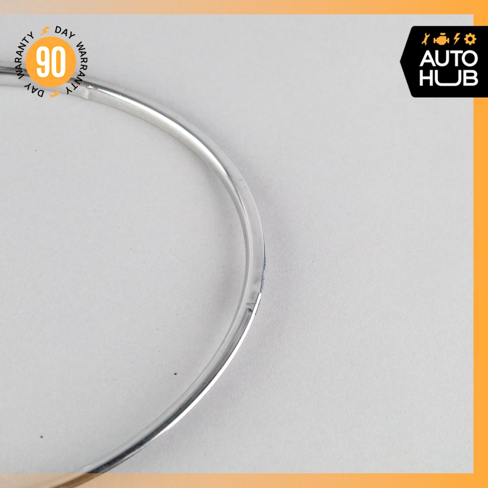 Bentley Continental Flying Spur Left Headlight Inner Chrome Ring Trim OEM