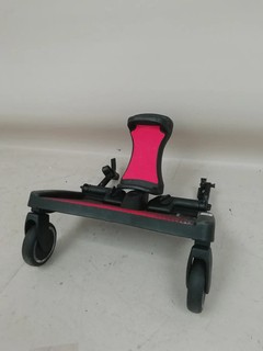 Lascal BuggyBoard Maxi Plus Pink Ride On Pushchair Board With Saddle Seat