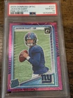 JAXSON DART 2025 Donruss Optic #273 Rookie Pink Velocity #11/99 PSA 10 POP 1