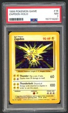 Pokemon Card - PSA 7 Zapdos 16/102 - Base Set Holo Unlimited - NM