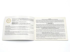 Ferrari Grand Prix Challenge Nintendo NES Manuale di istruzioni FRA