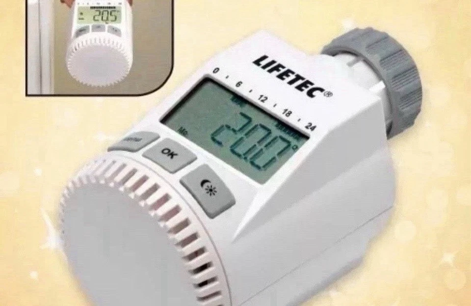 Eco Heizkörper Thermostat (bis 5x) elektrisch digital Heizkostensparer.