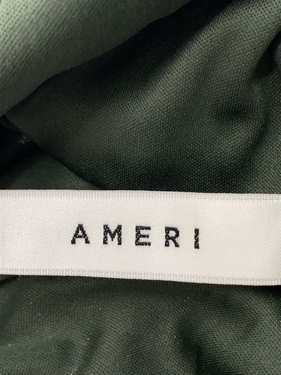 AMERI LIMITED PATCHWORK LACE SKIRT M Polyester GR… - image 4