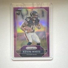 Panini Prizm Football 2015 Kevin White Violet Prizm Rookie #258 Bears Card