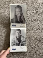 Brookside Pre Signed and Signed Cast Cards x36 Channel 4 Vintage Rare Cards