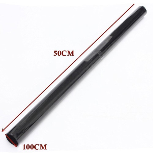 20% VLT Little Black Car Home Office Glass Window Shade PET Film Roll 100*50cm