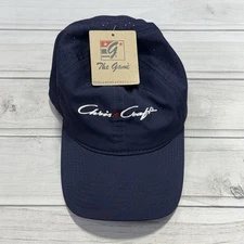 The Game Chris Craft Hat Cap Blue Boat Boating NWT