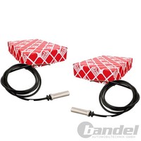 2X febi bilstein ABS-SENSOREN Raddrehzal Hinten Beidseitig Passend FÜR