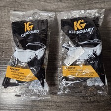 Lot of 2 Kleenguard Nemesis Safety Eyeware Glasses 22475 Smoke Black