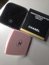 Chanel Compact Mirror Double Facettes Duo With Pouch - New & Boxed  Pink colour 