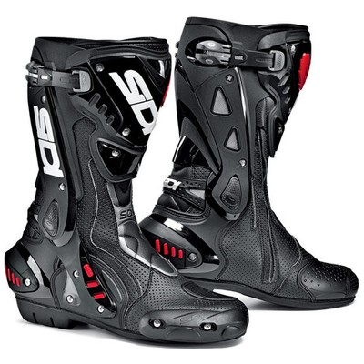Sidi St Air Motorcycle Boots Black/Black 43 EU / 9.5 US *OPEN BOX* WAS $380