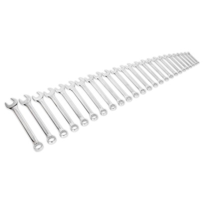 Sealey AK63253 Kombi-Schraubenschlüssel-Set 25-teilig metrisch