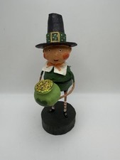 Vintage Lori Mitchell Irish Lucky Liam St Patrick's Day Figurine
