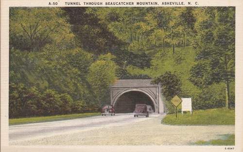 Asheville NC Tunnel durch Beaucatcher Mountain