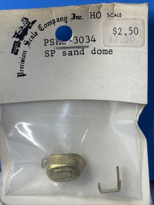 #ad Precision Scale Company PSC 3034 HO Scale Brass Sand Dome Southern Pacific SP $19.99