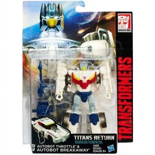 Transformers Genorations Titans Return Autobot Throttle &Autobot Breakaway CO274