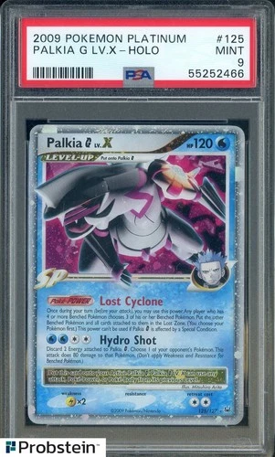 2009 Pokemon Platinum Palkia G LV.X Holo #125 PSA 9 MINT