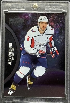 Alex Ovechkin RARE SPACE CHROME INVESTMENT CARD SSP CAPITALS MVP MINT