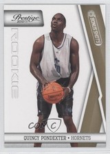 2010-11 Prestige Rookie Bonus Shots Gold 77/249 Quincy Pondexter #235 0a1