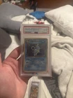 Pokemon Card Bad Blastoise old back psa6