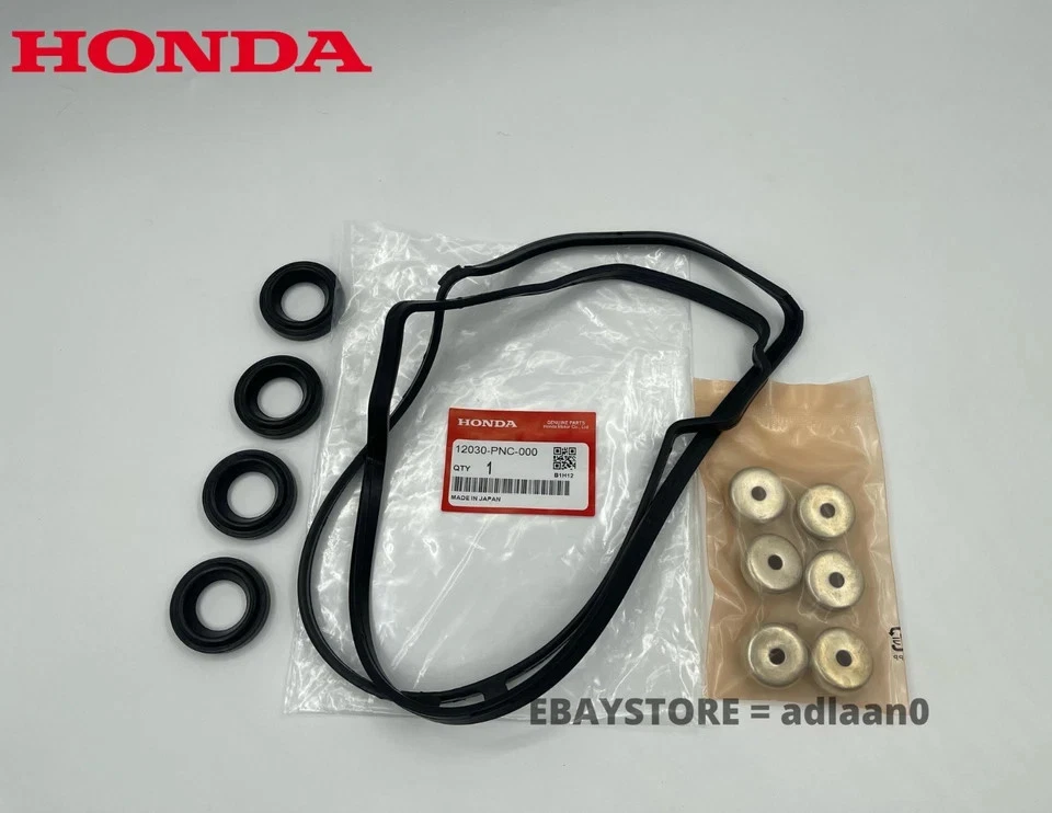 OEM Original for Honda Valve Cover Gasket Kit 12030-PNC-000 Accord Civic CRV RSX Foto 3 de 4