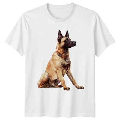 Belgischer Malinois T-Shirt Hundeliebhaber Geschenk für Sie und Ihn