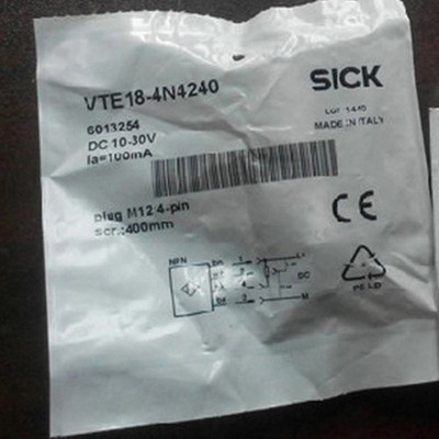 One New Sick Photoelectric proximity sensor VTE18-4N4240 Free shipping