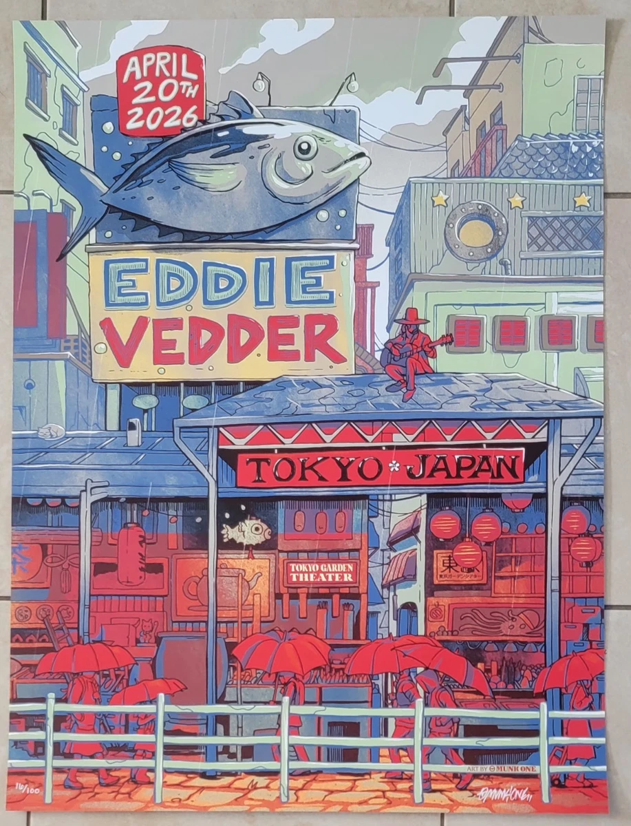 Eddie Vedder Poster for sale | eBay