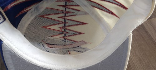 New Rare VTG 90s BUFFALO BILLS STARTER PRO LINE SHOCKWAVE HAT New Old Stock - Picture 5 of 13