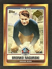 Bronko Nagurski 2006 Topps - Hall of Fame Tribute #HOFT-BN Chicago Bears