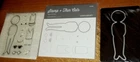 CTMH Z4265 THIN CUTS & C1778 PAPER PAL BASE ~ Body, Facial Features, Underwear