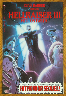 Clive Barker Presents HELLRAISER 3: HELL ON EARTH (1992, Epic/Marvel) in VF+