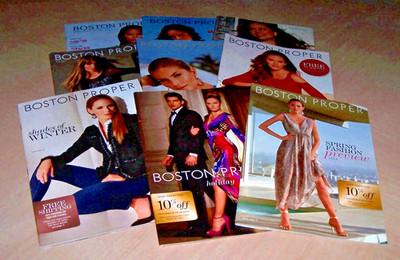 BOSTON PROPER catalog lot * 2011-2014 * women's swimwear clothing fashion