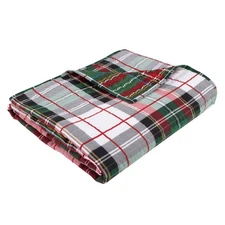 Spencer Plaid Quilted Throw - Levtex Home